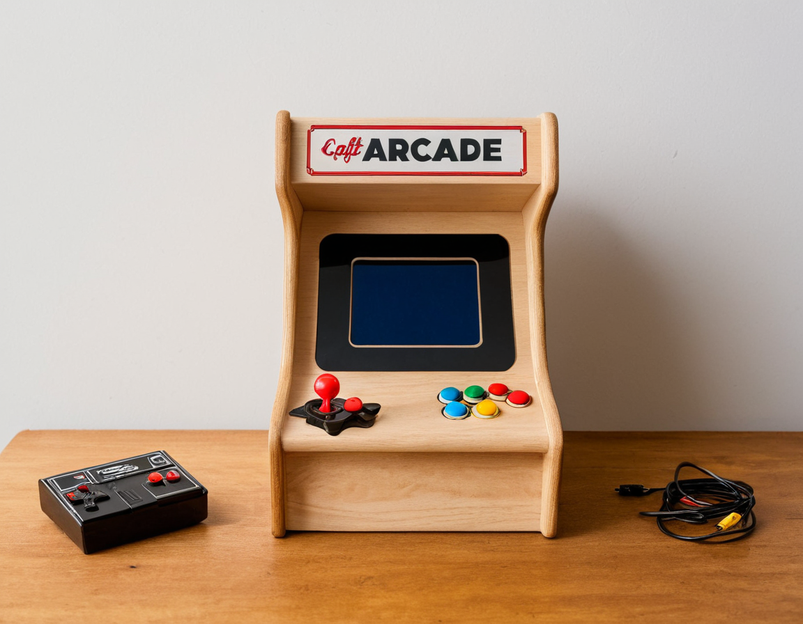 Featured image for blog post: Craft Mini Arcade Console: DIY Guide