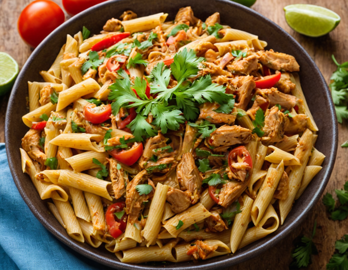 Featured image for blog post: Fast & Easy One-Pot Chicken Fajita Pasta