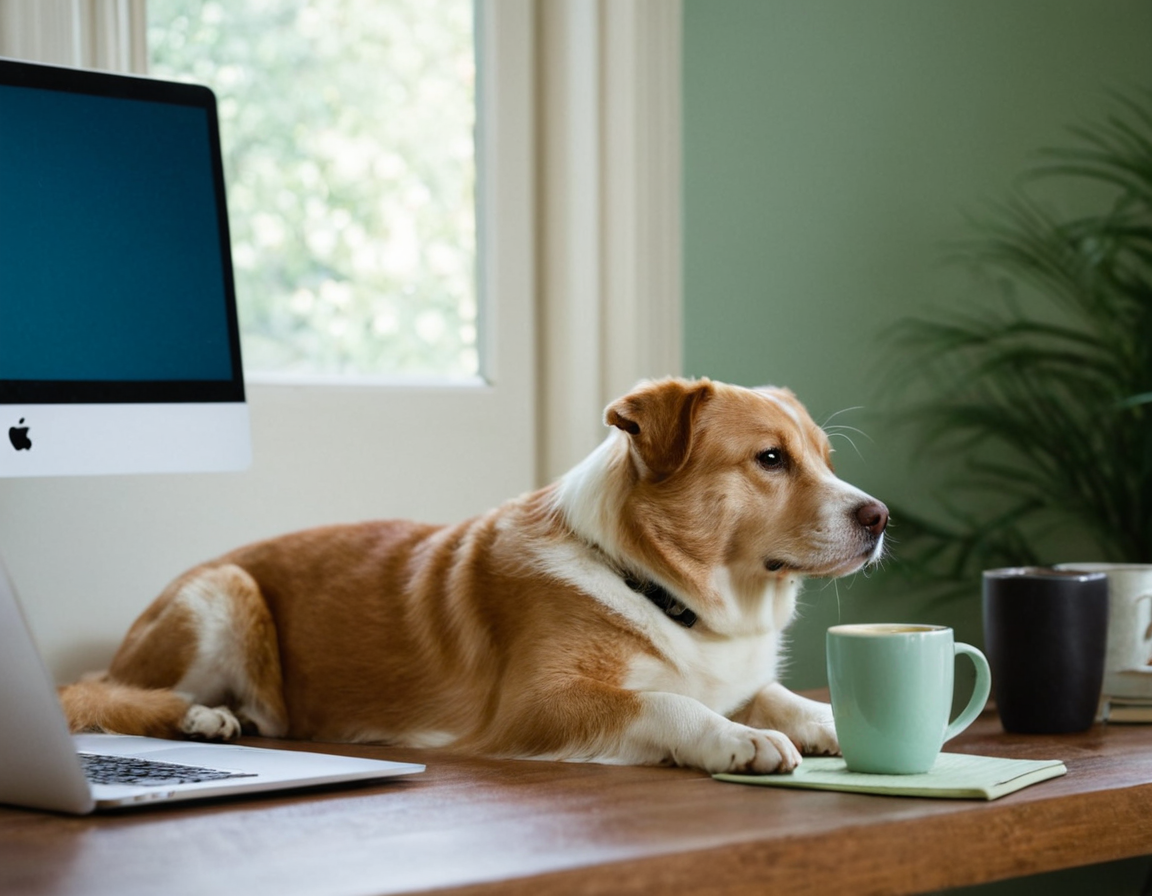 Featured image for blog post: Work-Stress Balance with Pets